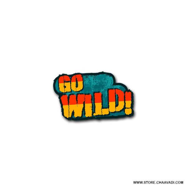 GO WILD | STICKER